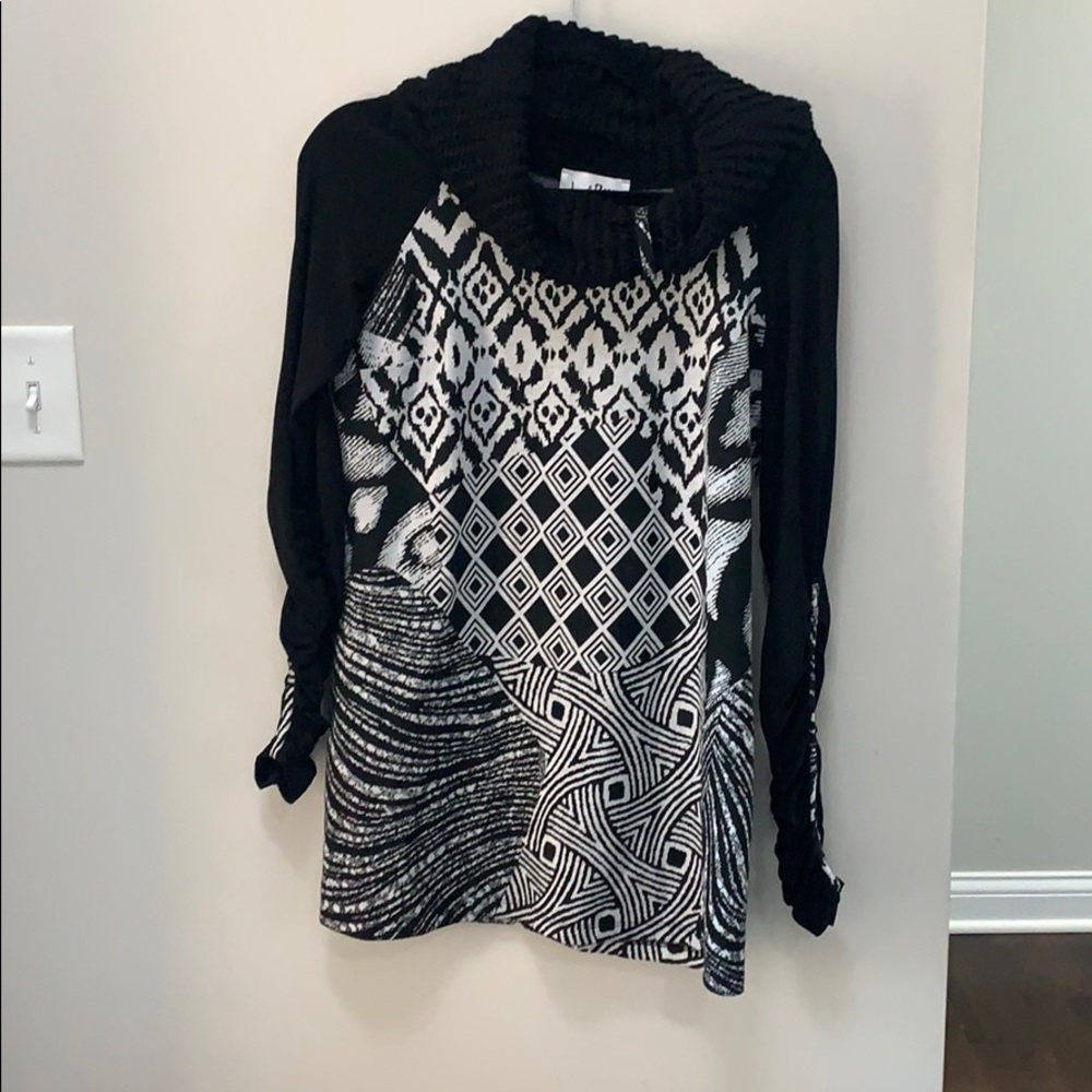 Joseph Ribkoff turtle neck long top